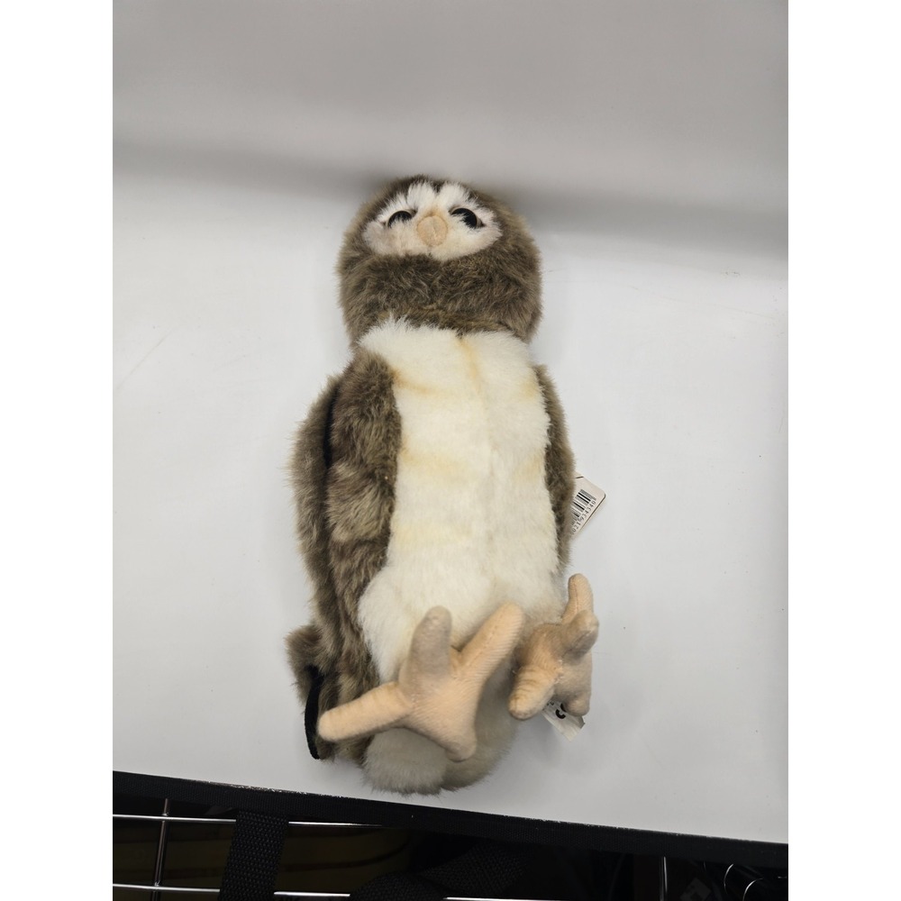 Hansa Brown Owl Plush Toy NWT